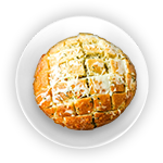 12" Garlic Bread With Cheese Pizza 